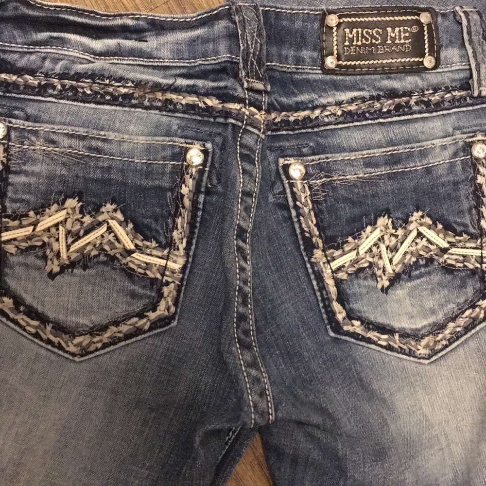 Vintage Wash Miss Me Jeans